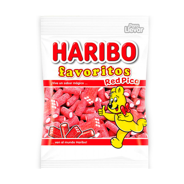 Favoritos Red Pica 90 g (18 ud) Haribo