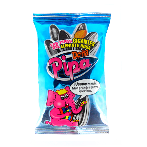 Doña Pipa Familiar Elefante Rosa 12ud