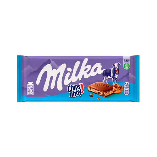 Tableta Milka Chips Ahoy 100 g