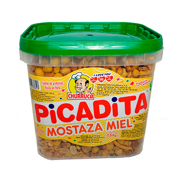 Picadita miel y mostaza 1,5 kg Churruca