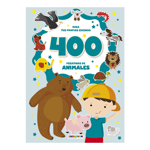 Libros De 400 Pegatinas 12u