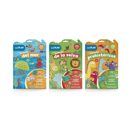 Packs De Juegos Animales 12u