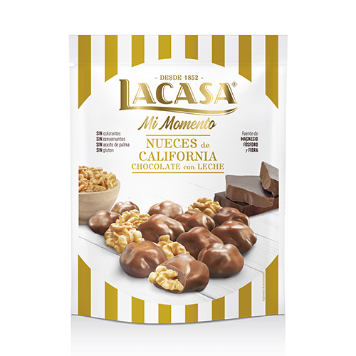 Nueces Choco Leche California Doypack 115gx9u Lacasa