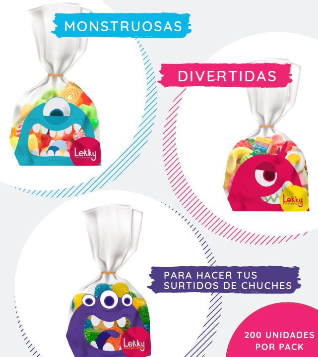 Bolsitas Monstruo Lekky 200ud