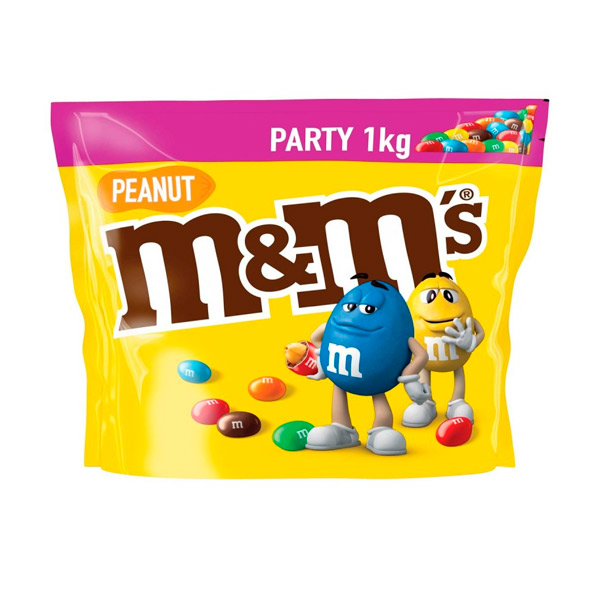 M&M'S Cacahuete Pouch 1 kg Mars