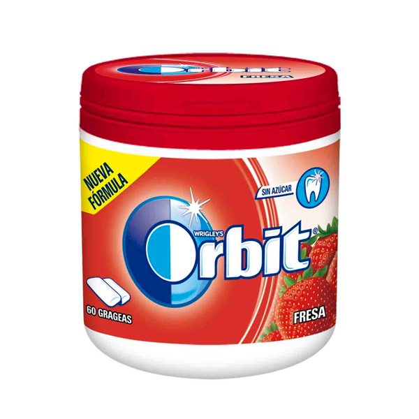 Chicle Orbit Box Fresa