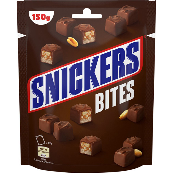 Snickers Bites 150gx9u