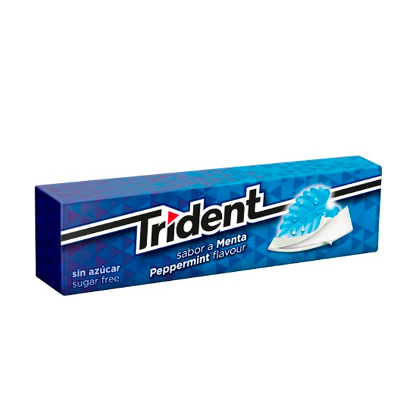 Chicle Menta Lámina Trident