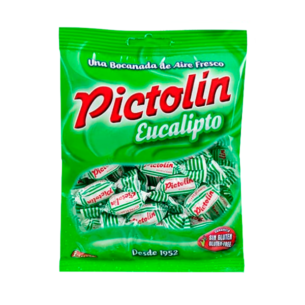 Caramelos Eucalipto Sin Azucar Pictolin