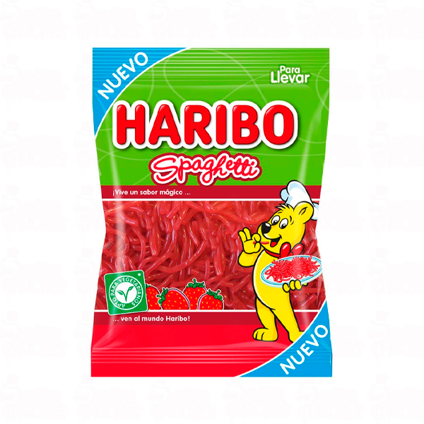Regaliz Spaguettis Pica Fresa Haribo