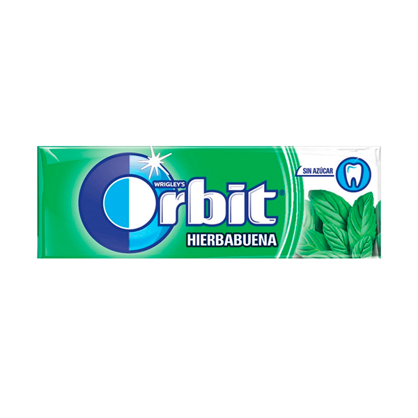 Chicle Hierbabuena Gragea Orbit