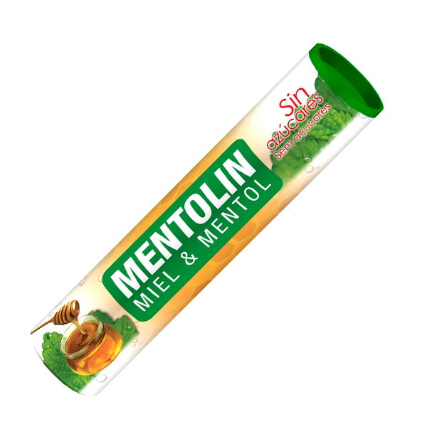 Caramelo Miel Mentol Sin Azúcar Mentolín