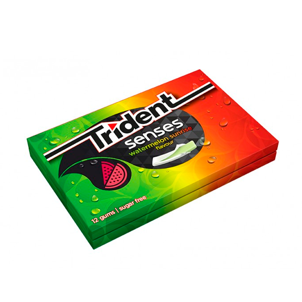 Chicle Sandía Trident Senses