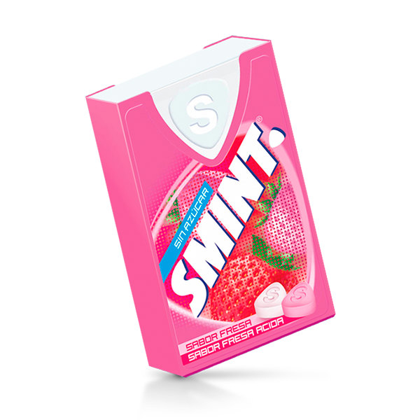 Caramelo Fresa Acida Minigrageas Smint