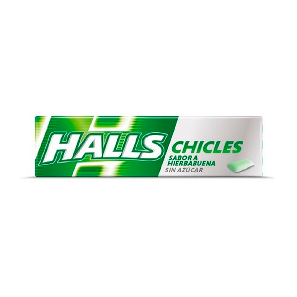 Chicle Hierbabuena Halls