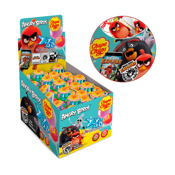 Chupa Chups Xxl 4d Angry Birds