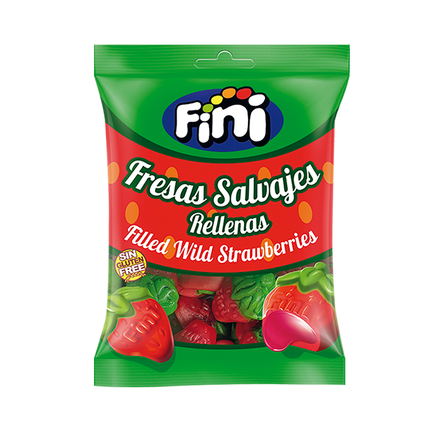 Gominolas Fresas Rellenas Fini