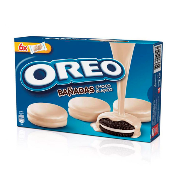 Galleta Bañadas Con Chocolate Blanco Oreo