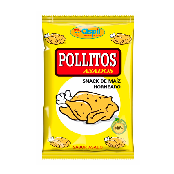 Pollitos Asados 85 g (15 ud) Aspil
