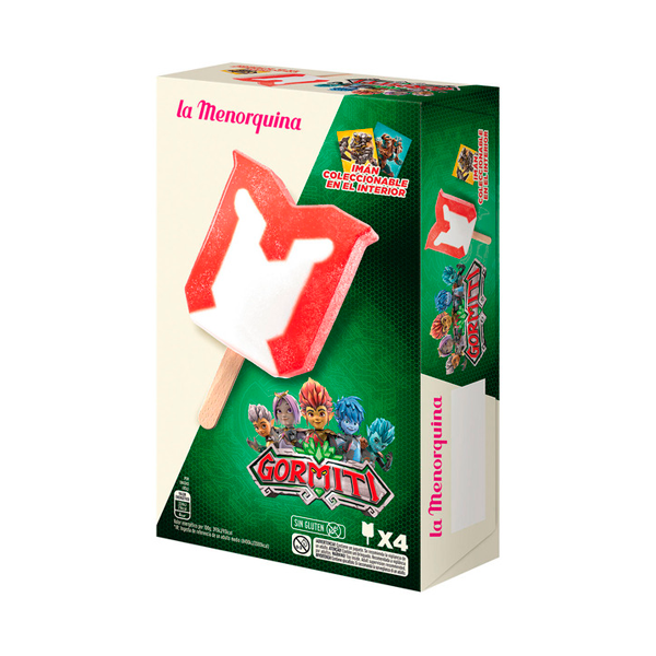 Helado Gormiti La Menorquina 20 Ud