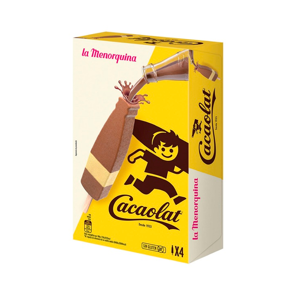 Helado Cacaolat La Menorquina 24 Ud