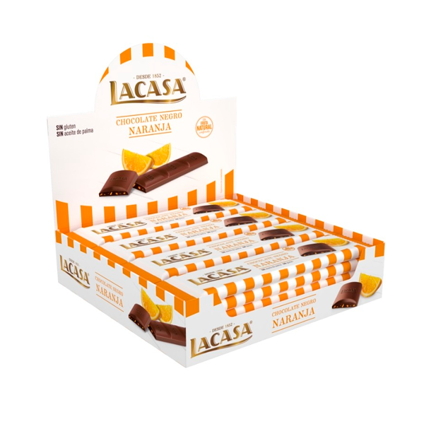 Lacasa Chocolatina Naranja 25g