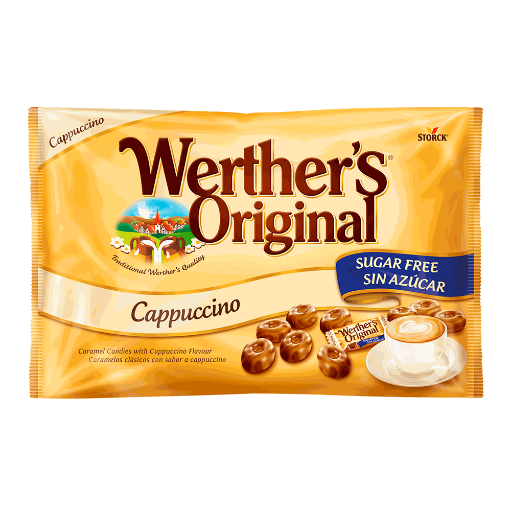 Werther''s Capuccino sin azúcar 1 kg
