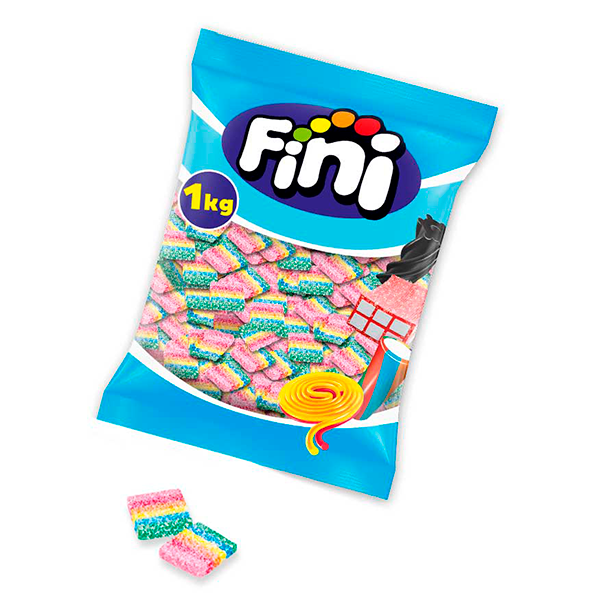 Mini Chewy Rainbow Candy 1 kg Fini