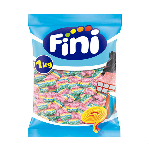Mini Chewy Rainbow Candy 1 kg Fini