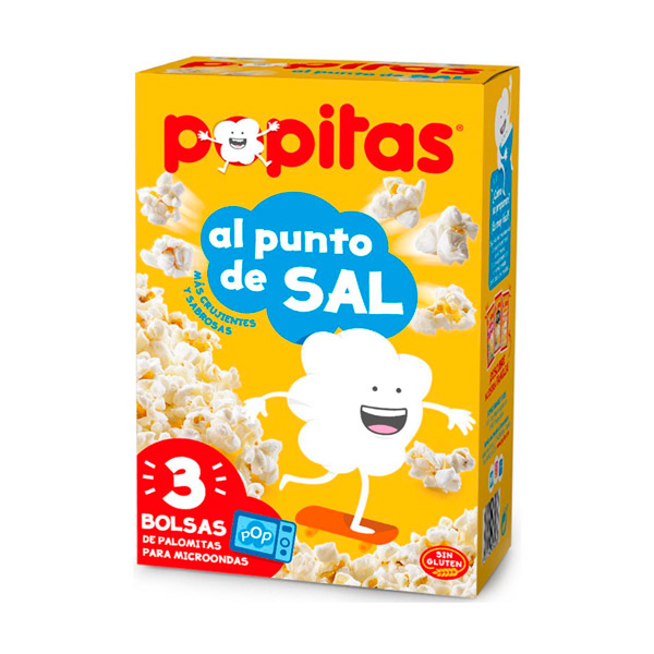 Palomitas Microondas Puntos De Sal Popitas