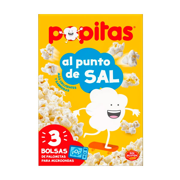 Palomitas Popitas 3 ud (16 ud) Aspil