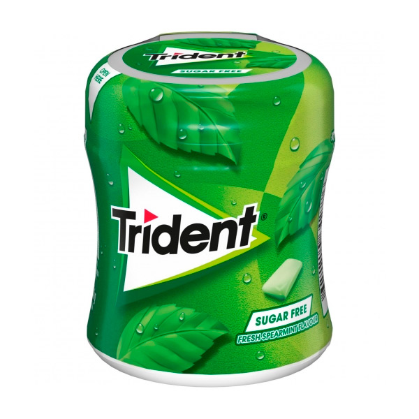 Chicles Hierbabuena Bote (6 ud) Trident