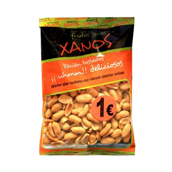 Xanos cacahuete frito 135 g (12 ud)