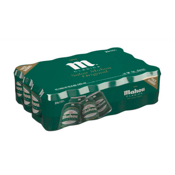 Cerveza Mahou Clásica 330 ml (24 ud)