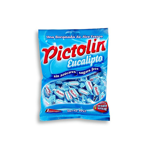 Caramelos Pictolin clasico s/a 65 g (12 ud) Intervan