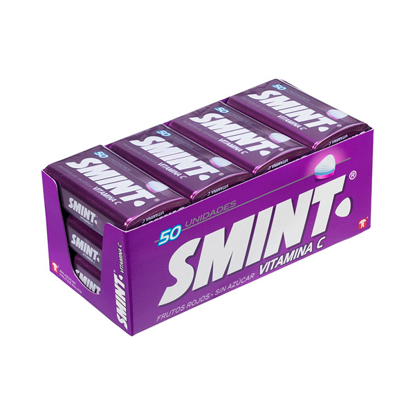 Smint Tin Frutos Rojos 12 ud