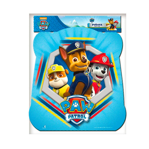 Piñata silueta Patrulla Canina Verbetena