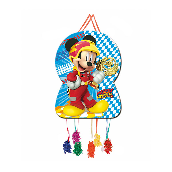 Piñata silueta Mickey y los super pilotos Verbetena