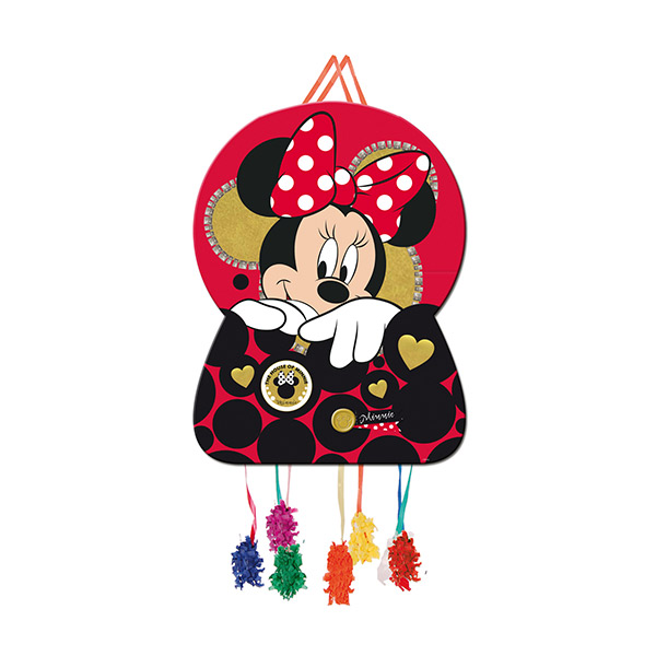 Piñata silueta Minnie Gold Verbetena