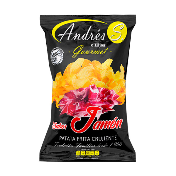 Patatas Gourmet Jamón Ibérico 110 g (10 ud) Sevilla