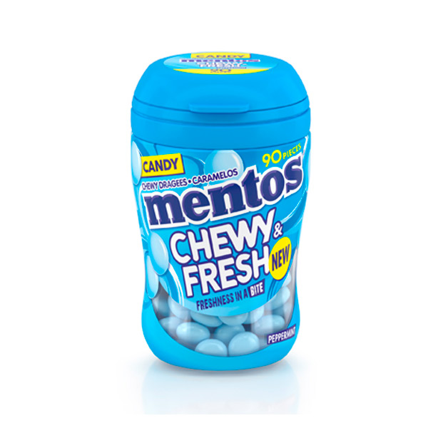 Mentos Chewy & Fresh Menta 90 ud (6 ud)