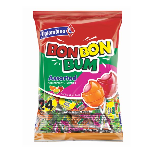 Bon Bon Bum surtido 17 g (24 ud) Colombina