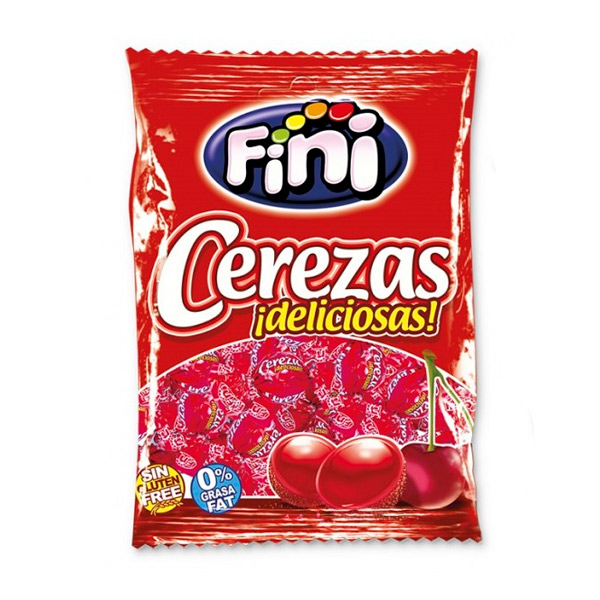 Cereza envuelta gragea 80 g (12 ud) Fini