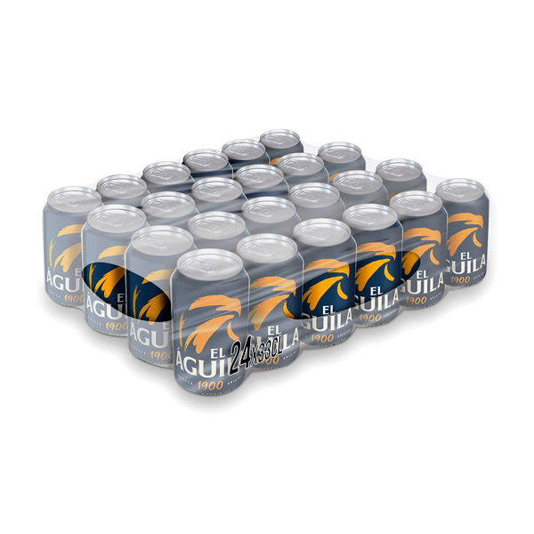 Cerveza El Águila 330 ml (24 ud)