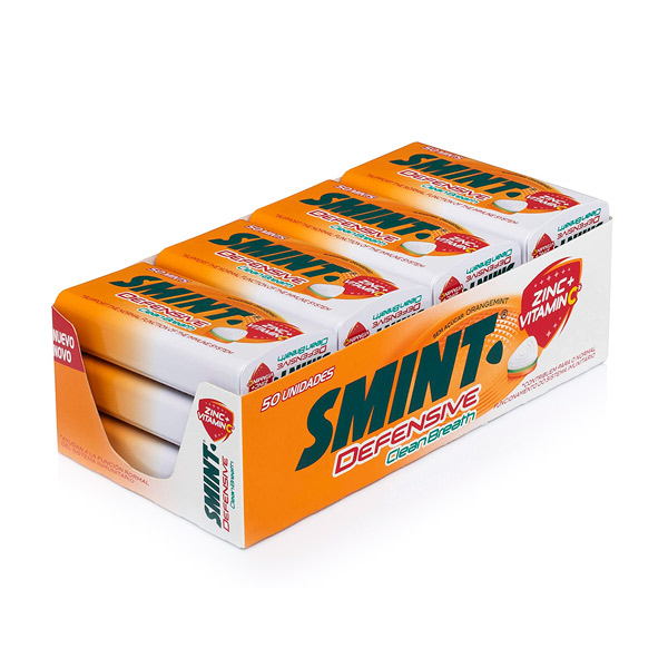 Smint 2h naranja menta 12 ud
