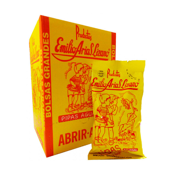 Pipas aguasal 150 g (12 ud) Emilio Arias