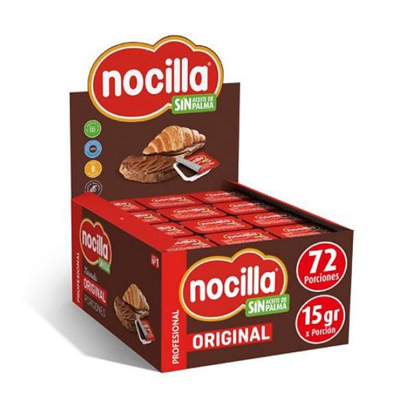 Nocilla monodosis 15 g (72 ud)