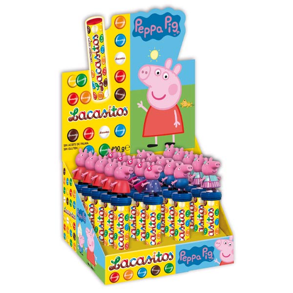 Lacasitos Toys Peppa Pig 20 g (20 ud) Lacasa