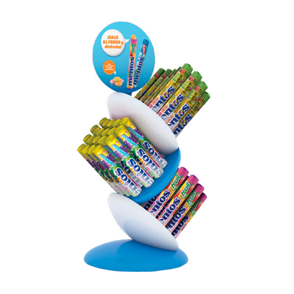 Mentos Tropical Rainbow 55+5 ud