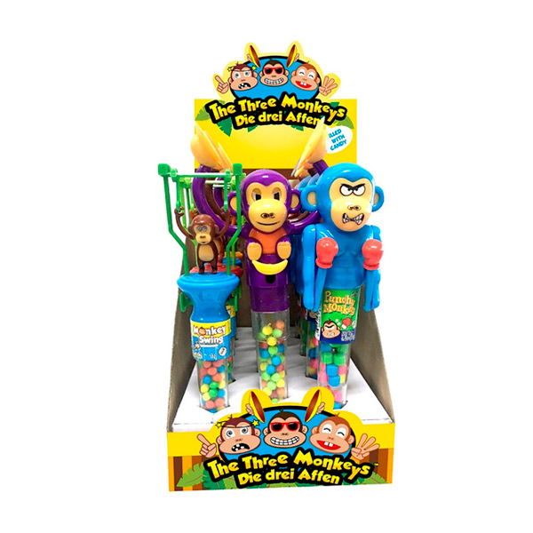 Monkeys 12 ud Bip Candy